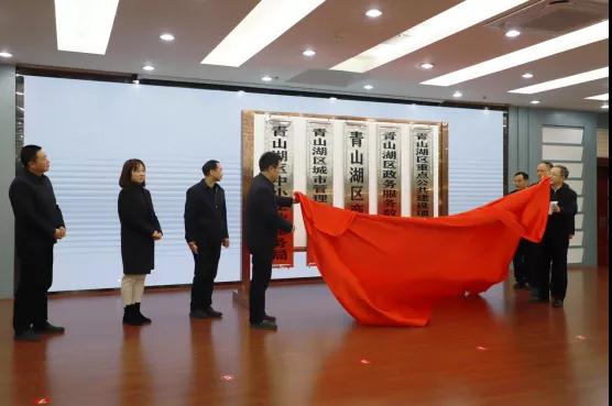 青山湖区举行新调整机构集中揭牌仪式
